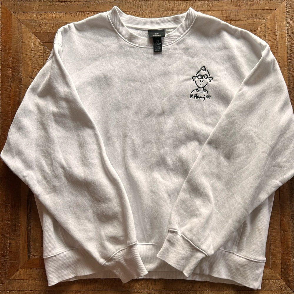 H&M Keith Haring Crewneck Size XL